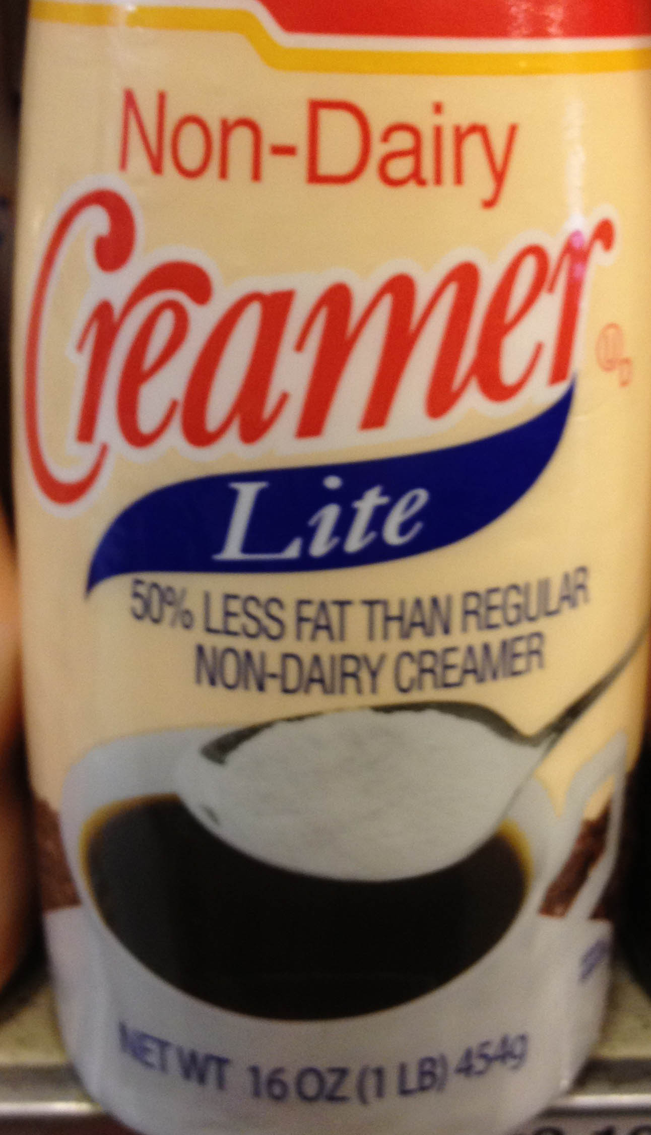 What is nondairy creamer made of?